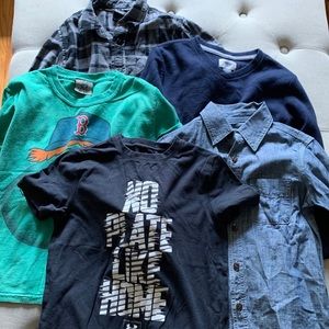 Lot of Boys Small Tops